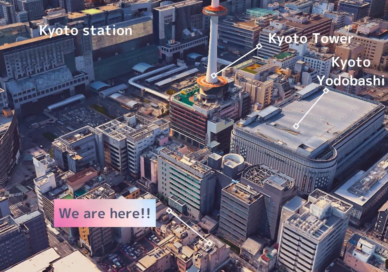 京都駅前ひふみ旅館（Hifumiryokan Kyoto Station) Japonya
